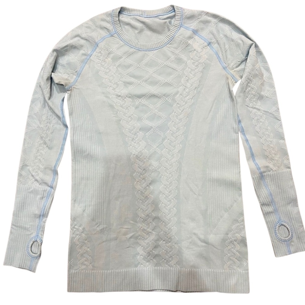 Lululemon Fitted Long Sleeve Top - Teal